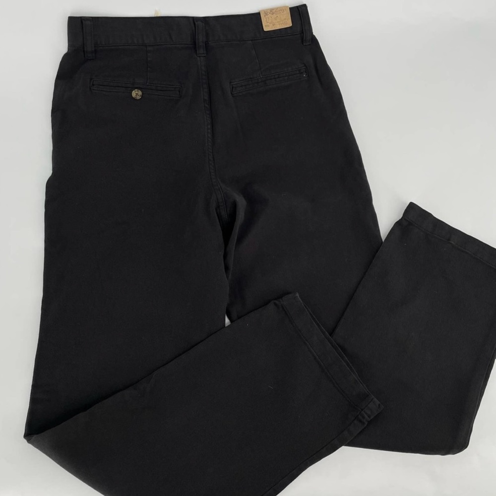 Faherty Endless Solid Raven Black Zip Fly Straigh… - image 6